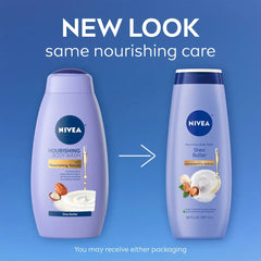 Nivea Shea Butter Nourishing Body Wash for Dry Skin - 20 fl oz: Paraben-Free, Liquid, Whole Body Use, Squeeze Bottle