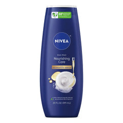 Nivea Nourishing Care Body Wash for Dry Skin - 20 fl oz: Paraben-Free, Liquid, Whole Body, Squeeze Bottle