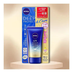 Nivea Japan UV Deep Protect & Care Essence SPF 50+ PA++++ | The gel texture of this Japanese sunscreen (1.76 oz)