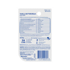 NIVEA Vanilla Buttercream Lip Care - 0.34oz: Moisturizing, Paraben-Free, 2-Pack, Balm