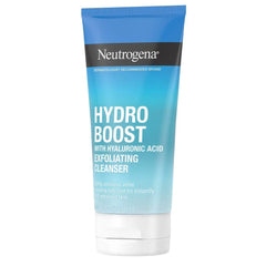 Neutrogena Hydro Boost Gentle Exfoliating Daily Facial Cleanser with Hyaluronic Acid - 5 fl oz: Moisturizes & Cleanses