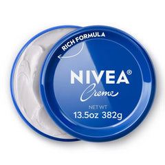 NIVEA Creme Body, Hand and Face Moisturizing Cream Fresh - 13.5 oz: Normal, Dry Skin, Paraben-Free, Jar