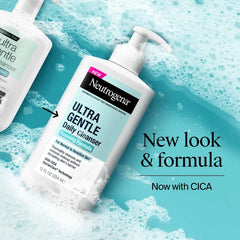 Neutrogena Ultra Gentle Daily Cleanser Foaming Formula - 8.5 fl oz: No Fragrance Added, Paraben-Free, For Normal and Sensitive Skin