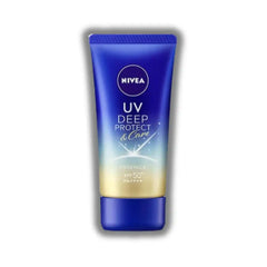 Nivea Japan UV Deep Protect & Care Essence SPF 50+ PA++++ | A waterproof sunscreen essence with anti-aging. Ideal for Daily Use. (1.76 oz)