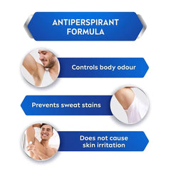 Nivea Men Anti Perspirant Roll On, Fresh Active 1.7oz (3 Pack)