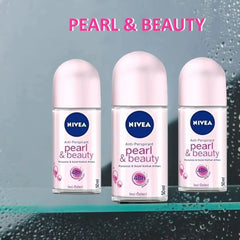 Nivea Women Pearl & Beauty Roll On 1.7oz (3 Pack)