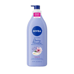 Nivea Oil Infused Body Lotion with Cherry Blossom and Jojoba Oil - 16.9 fl oz: Paraben-Free, For Normal & Dry Skin, Whole Body Application