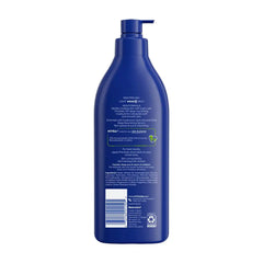 NIVEA Essentially Enriched Dry Skin Body Lotion with Almond Oil Scented - 16.9 fl oz: Paraben-Free, Pump Bottle, Whole Body Use