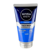Nivea Japan Men Face Wash - Fresh (3.52 oz) - Kickstart your morning with an icy blast of pure J-beauty clarity