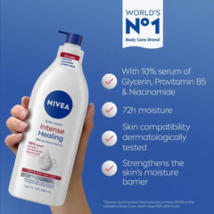 NIVEA Intense Healing Body Lotion for Dry Skin Scented