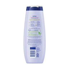 Nivea White Peach and Jasmine Refreshing Body Wash for Dry Skin - 20 fl oz: Paraben-Free, Liquid, Whole Body, Squeeze Bottle