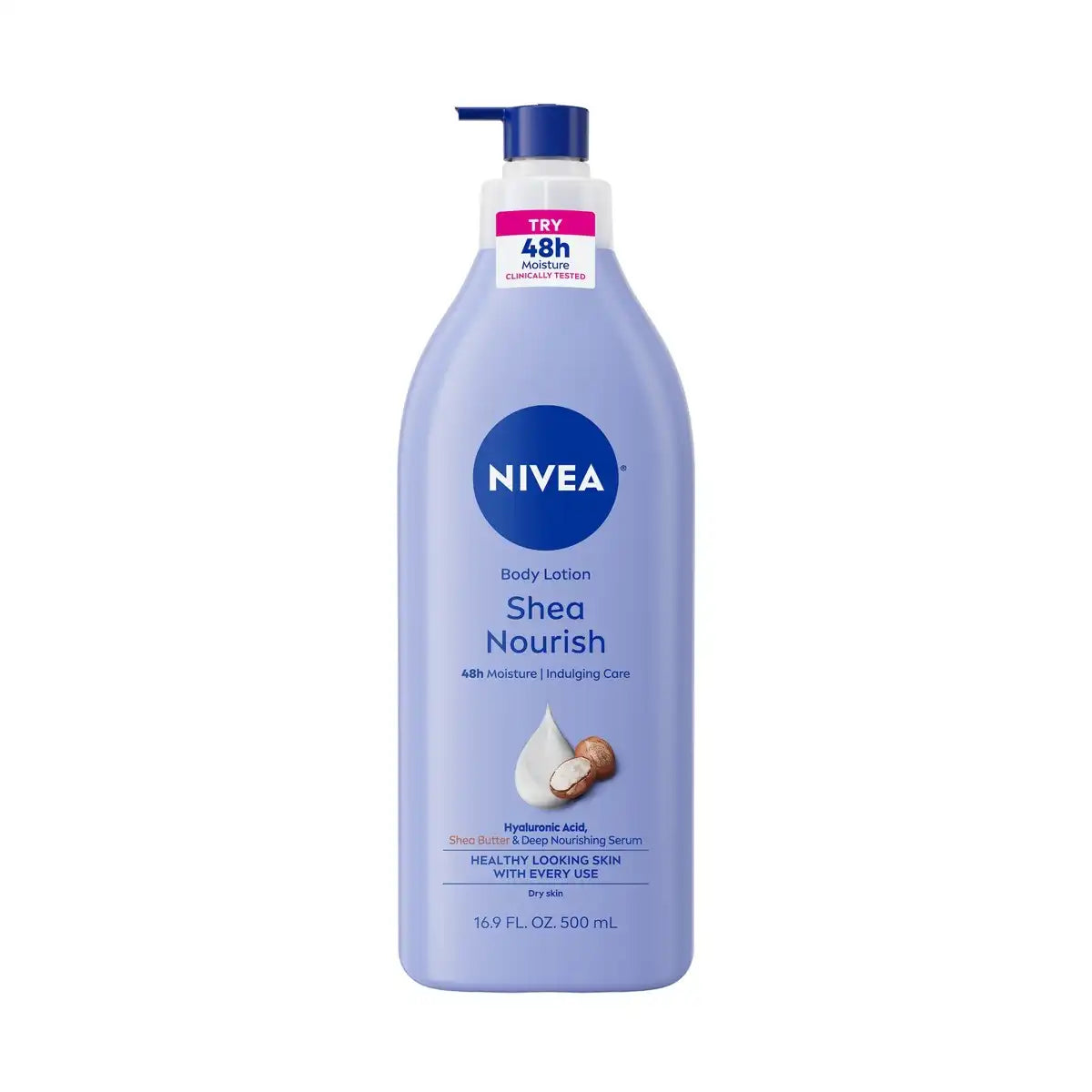 NIVEA Shea Nourish Dry Skin Body Lotion with Shea Butter