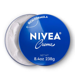 NIVEA Creme Tin - 8.4oz: Moisturizing Cream, For Normal & Dry Skin, Whole Body Application