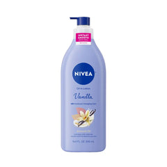 Nivea Oil Infused Body Lotion with Vanilla and Almond Oil - 16.9 fl oz: Paraben-Free, For Normal to Dry Skin, Pump Bottle