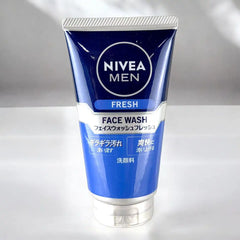 Nivea Japan Men Face Wash - Fresh (3.52 oz) - Kickstart your morning with an icy blast of pure J-beauty clarity