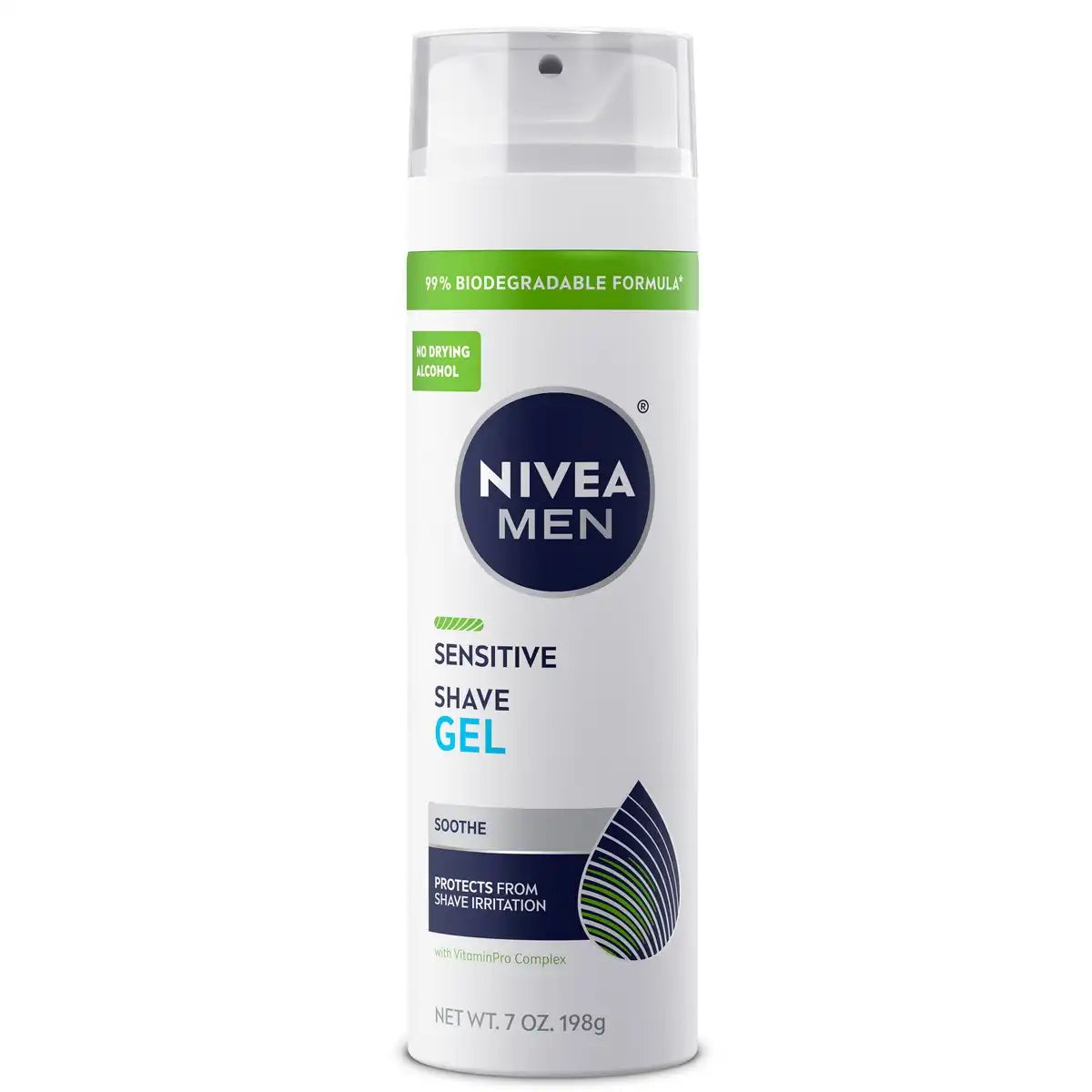 Nivea Men  Sensitive Skin Shave Gel with Vitamin E - 7oz