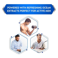 Nivea Men Anti Perspirant Roll On, Fresh Active 1.7oz (3 Pack)