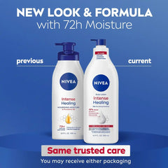 NIVEA Intense Healing Body Lotion for Dry Skin Scented