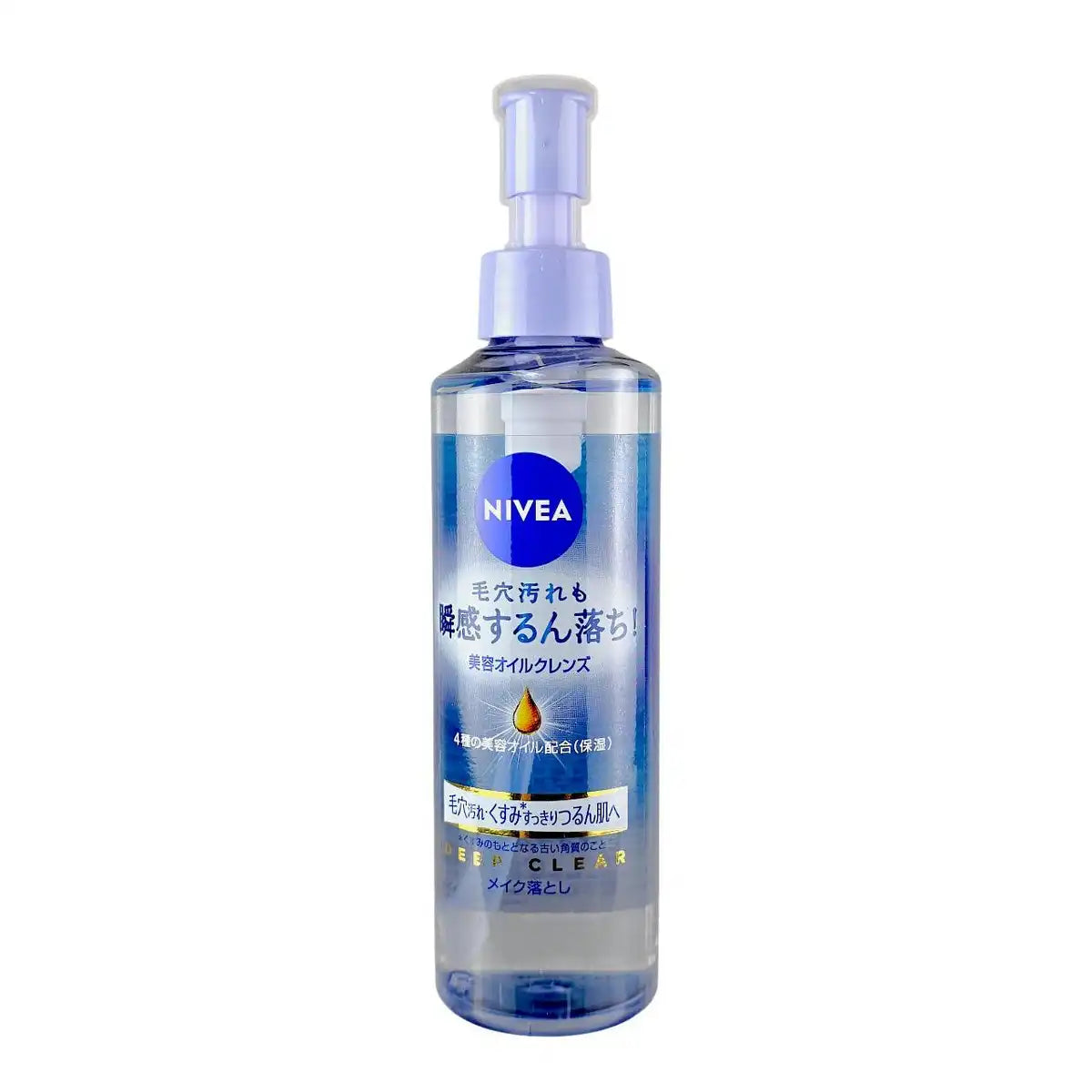 Nivea Face Deep Clear Cleansing Oil (5.59 oz) - Deeply dissolve pore-clogging debris with a silky, flower-infused beauty oil