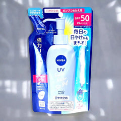 Nivea UV Super Water Gel EX SPF 50+ PA+++ (Refill) - 4.40 oz - Your Daily Defense, Light As Water