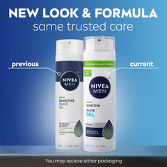 Nivea Men  Sensitive Skin Shave Gel with Vitamin E - 7oz